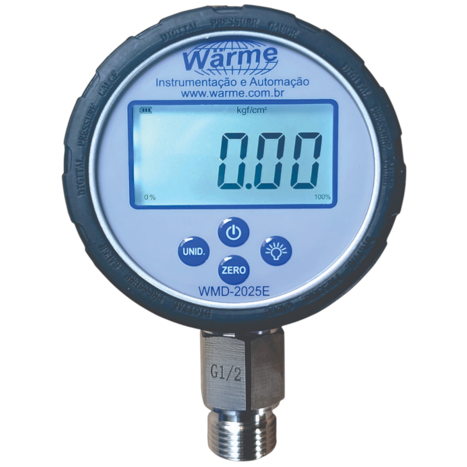WMD-2025E Manômetro Digital Inteligente de alta precisão e unidades de engenharia selecionáveis 1 WMD-2025E Manômetro Digital Inteligente de alta precisão e unidades de engenharia selecionáveis
