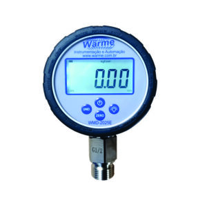 MANÔMETRO DIGITAL INTELIGENTE DE ALTA PRECISÃO WMD-2025E - Unidades de engenharia selecionáveis: Mpa, kPa, cmH2O, kgf/cm², bar, mH2O, psi, mmHg, Torr, mbar