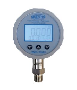 Manômetro Digital Inteligente-Alta Precisão-WMD-2030H- Recarregável/Cabo USB Tipo-c-Unid.Eng.Selecionáveis: kPa, Pa, MPa, bar, psi, kgf/cm², mH2O, mmH2O, Torr, Atm.