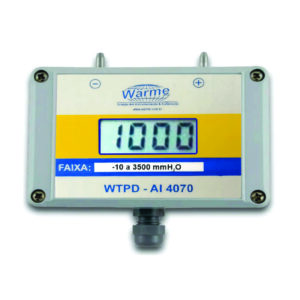 Transmissor de Pressão Diferencial Com Indicação Local WTPD-AI4070
